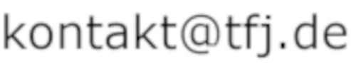 E-Mail kontakt@tfj.de